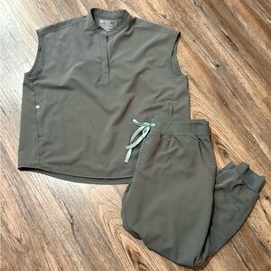 Figs Dark Bonsai Green Zamora Set